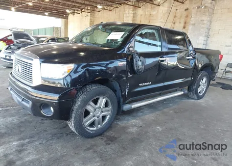 2010 Toyota Tundra Limited 5.7L V8 из США, поврежденный, VIN 5TFHY5F15AX095916